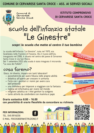 Scuola dell'Infanzia statale Le Ginestre