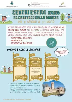 Centri estivi 2026